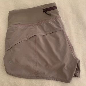 lululemon grey speed short